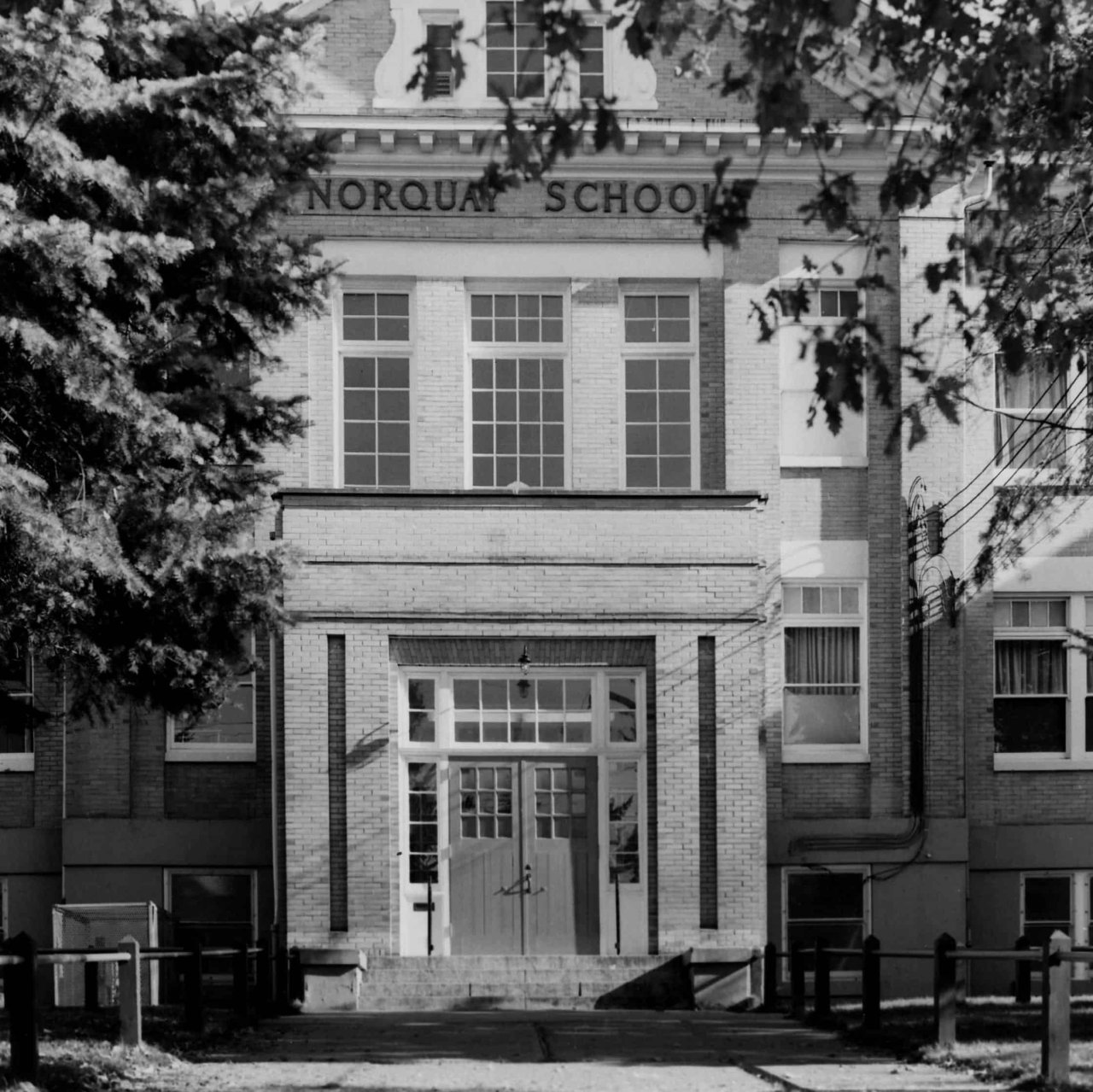 Norquay School Front Entrance. Source: Vancouver School Board Archives