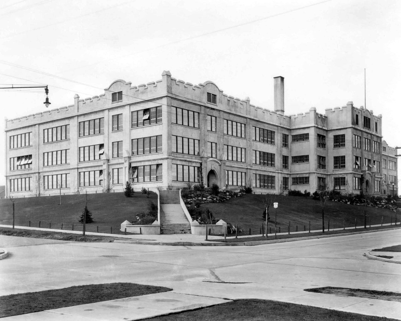 Kitsilano Secondary School. Source: City of Vancouver Archives