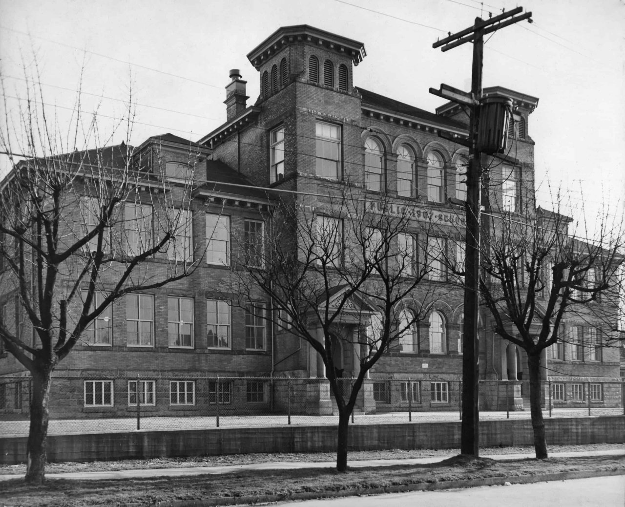 Lord Admiral Seymour Front View With Turrets. Source: Vancouver School Board Archives