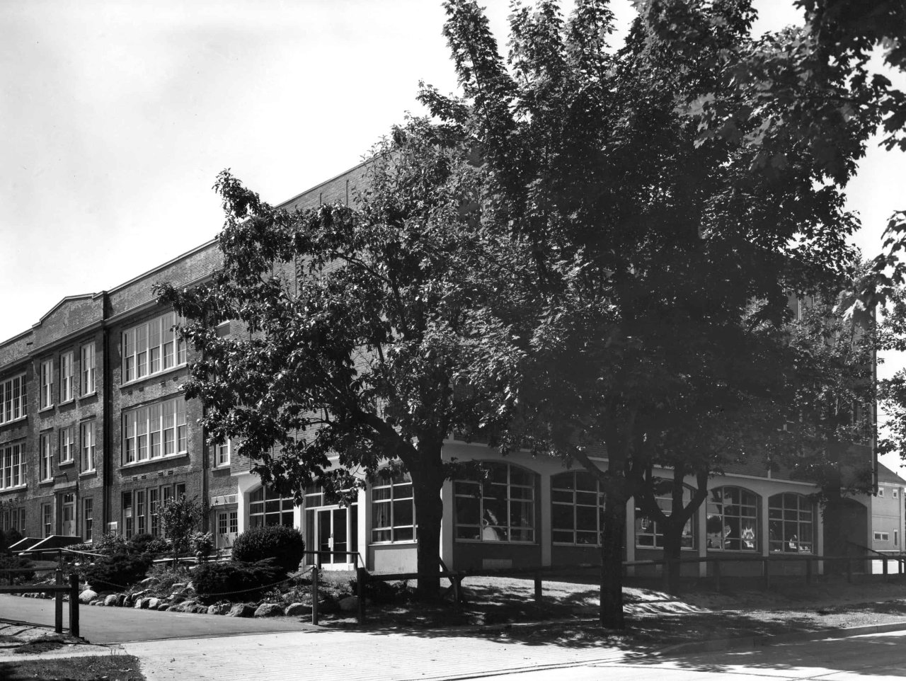 Lord Kitchener Brick Building. Vancouver School Board Archives