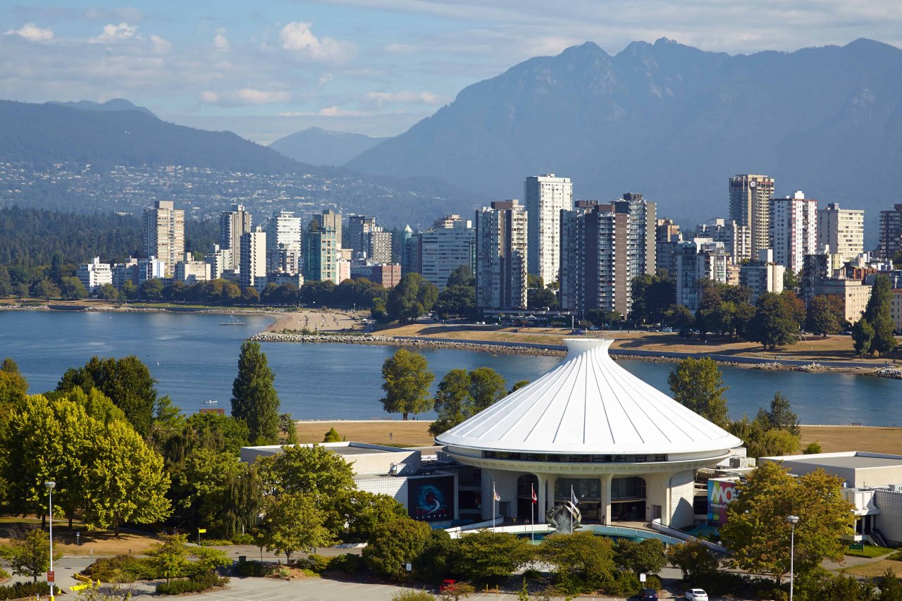 View of the Museum and Planetarium in Vanier Park. Credit: Martin Knowles Photo/Media