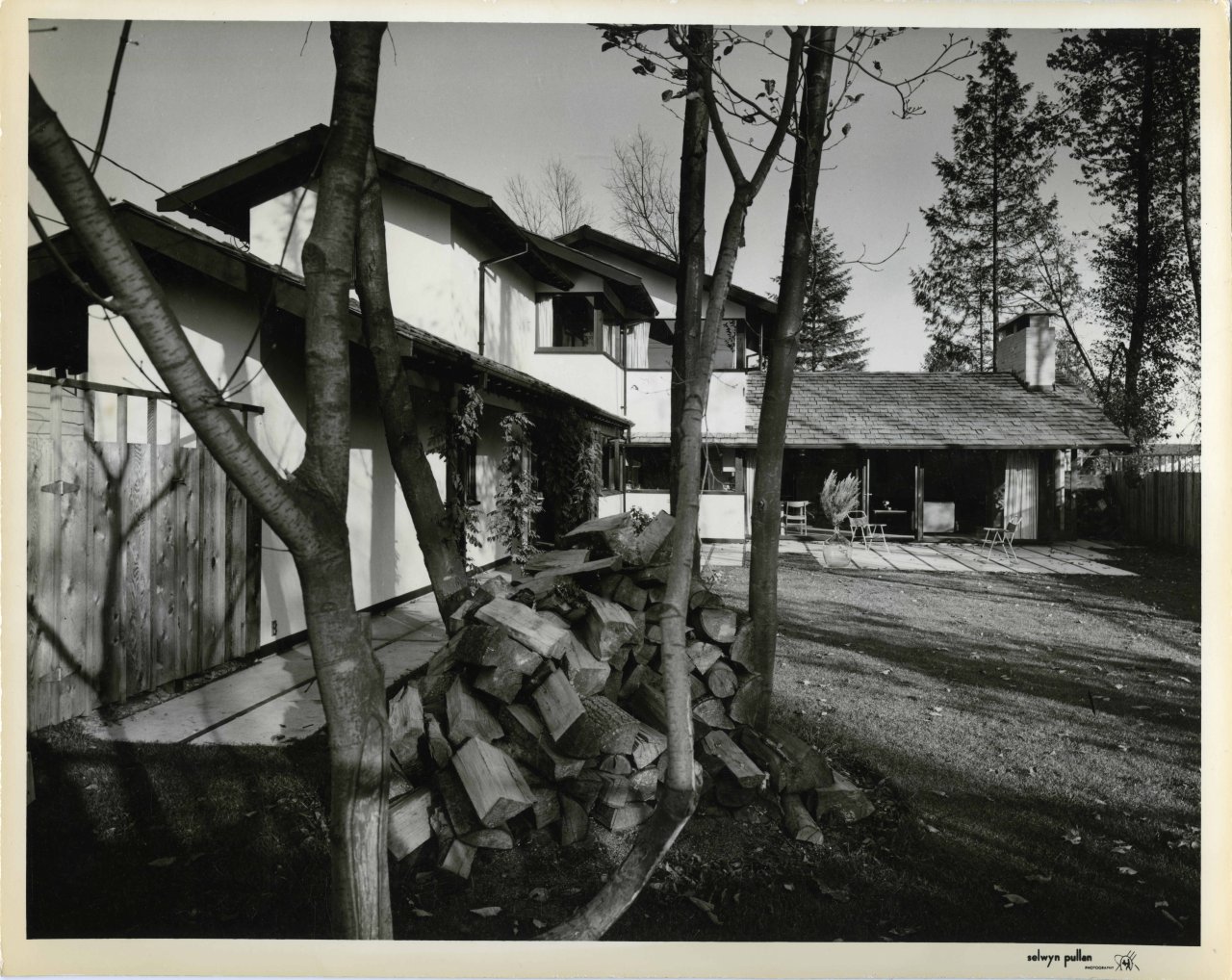 Dodek House by Selwyn Pullan, 1957. Courtesy of the Jewish Museum and Archives of BC.