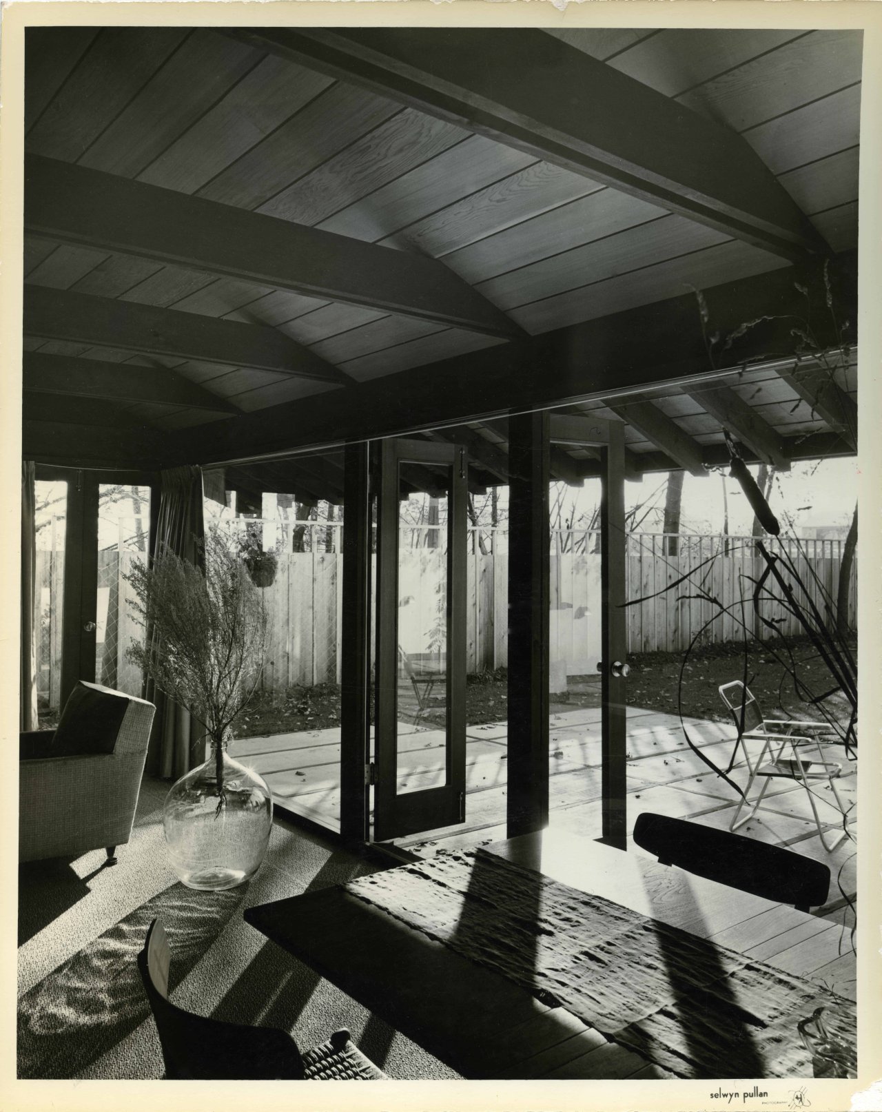 Dodek House by Selwyn Pullan, 1957. Courtesy of the Jewish Museum and Archives of BC.