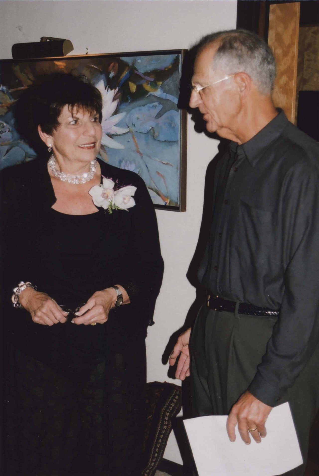 The launch of Irene’s memoirs, “You’ll Always Be My Darling”, at the Dodek home in 2008. Image L.12520 courtesy of the Jewish Museum and Archives of BC.