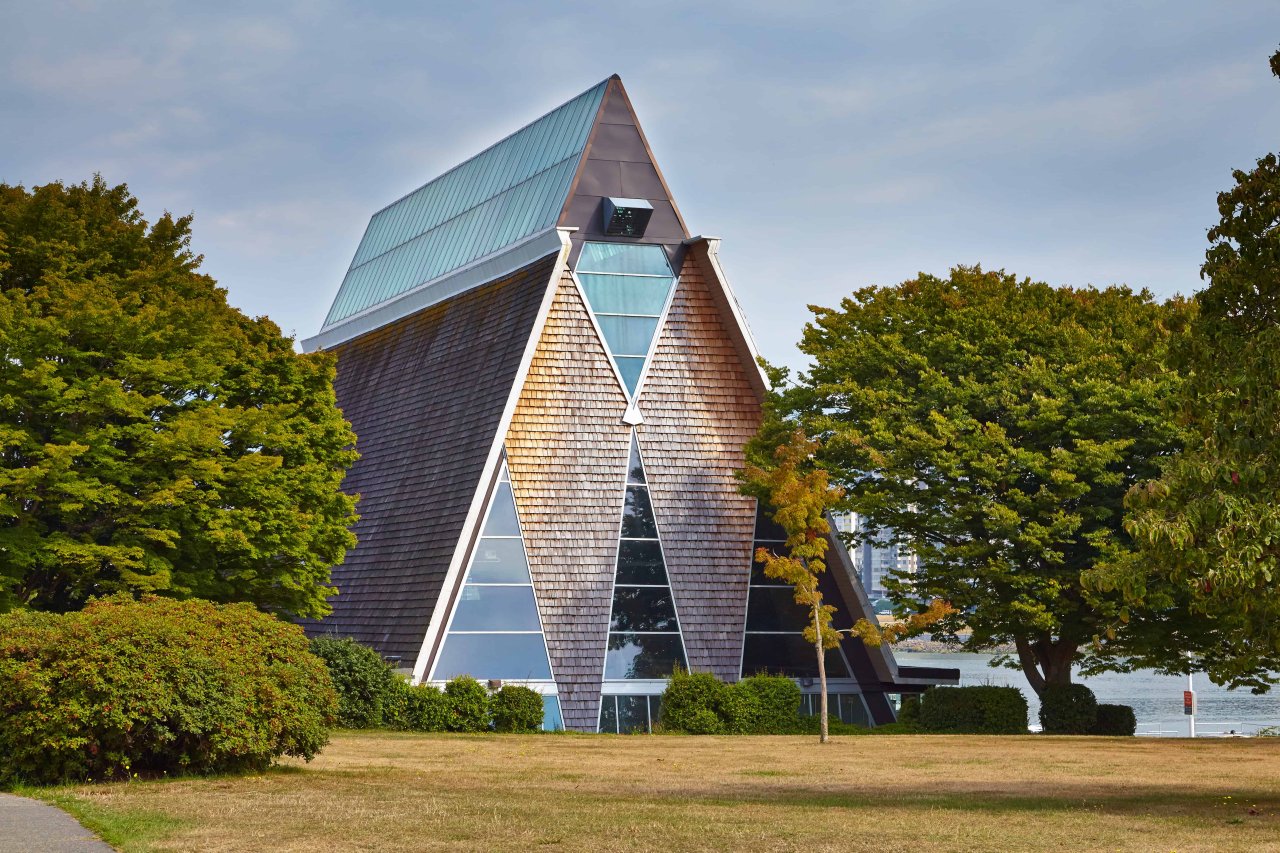 Rear view of the Vancouver Maritime Museum (1905 Ogden Avenue). Credit: Martin Knowles