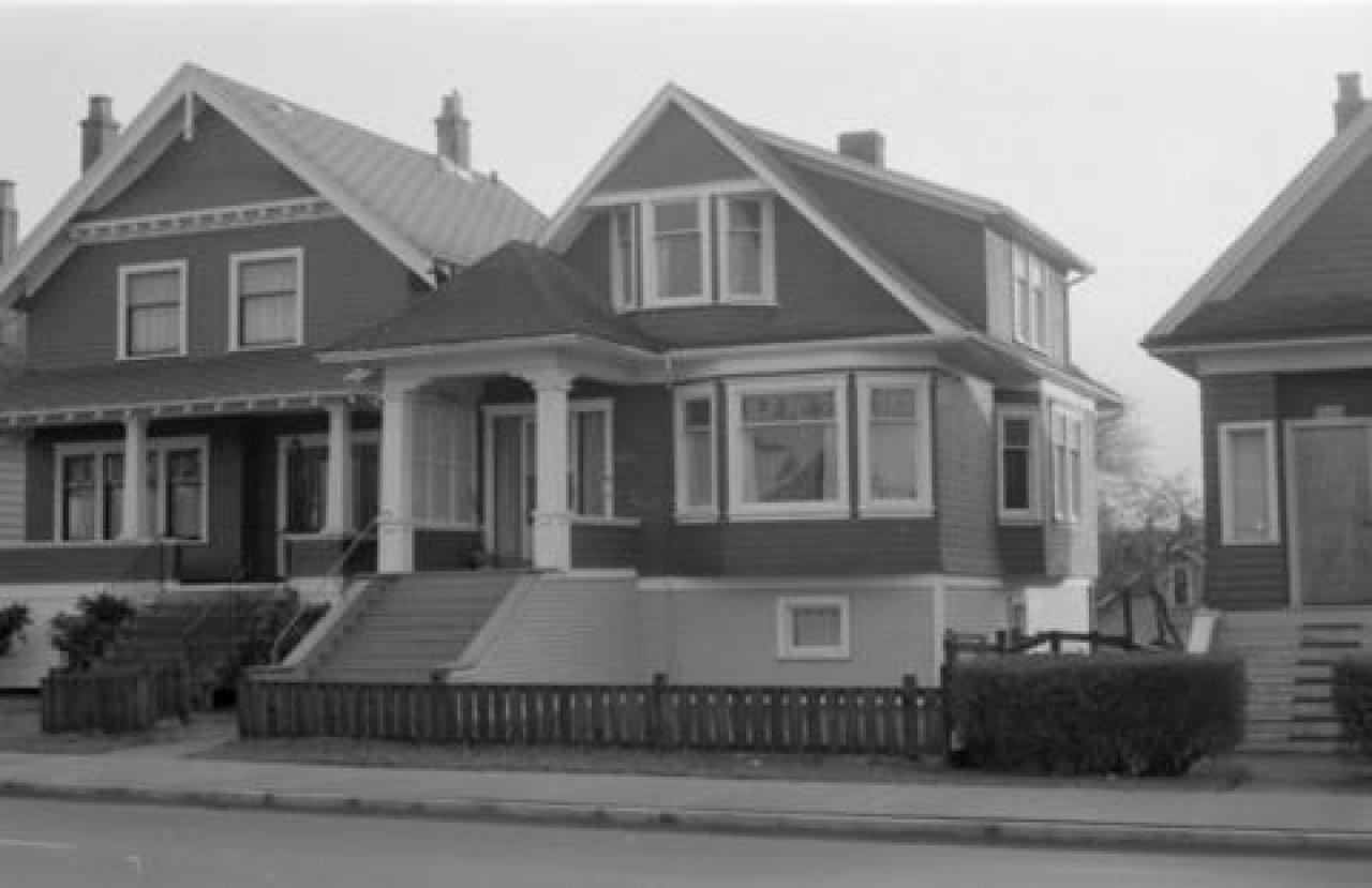 1840 E 12th Avenue, 1985. Source: City of Vancouver Archives 791-0464_141