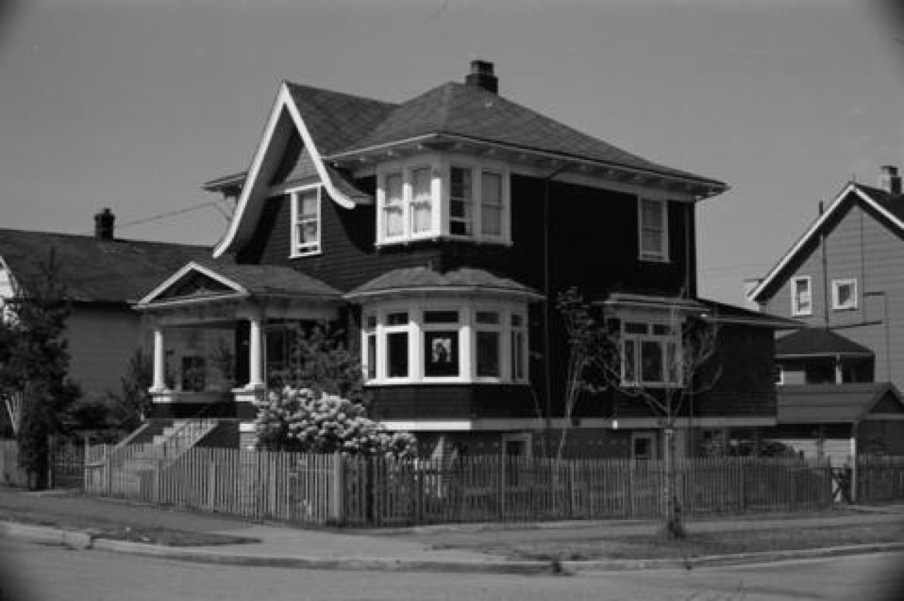 1975 Ferndale Street c. 1978. Source: City of Vancouver 786-67.35