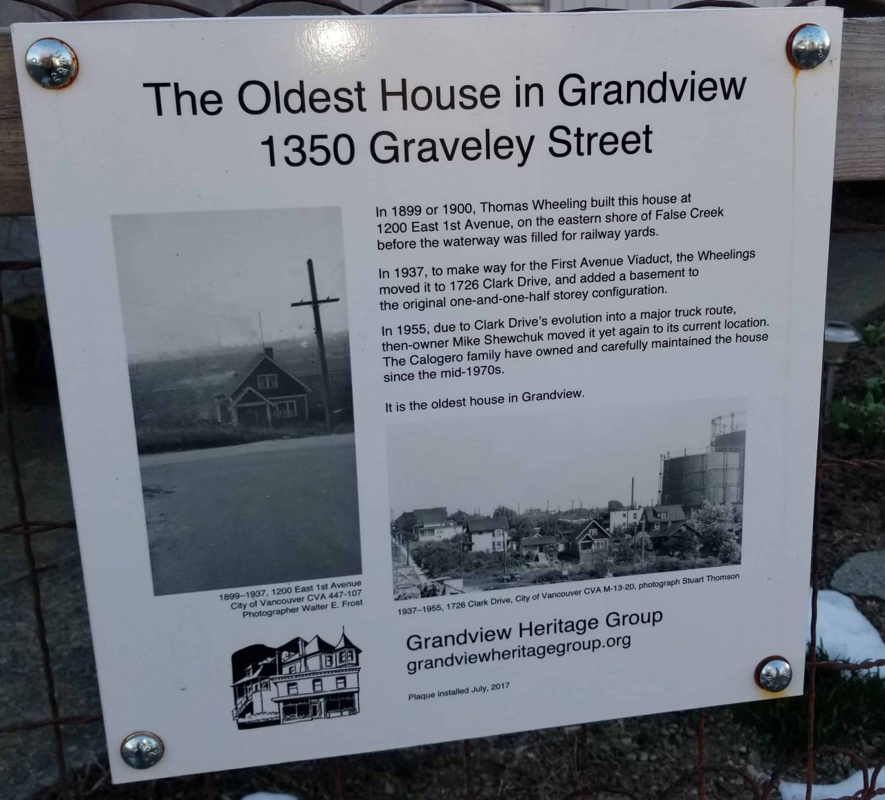 Vancouver Heritage Site Finder