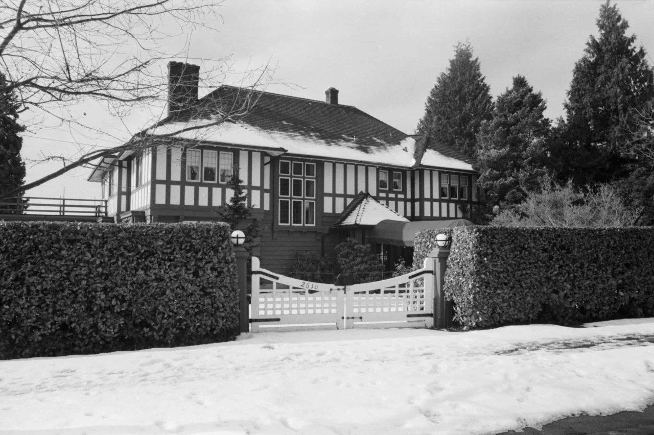 2610 Marine Crescent in the 1980s. City of Vancouver Archives, CVA 790-2274.