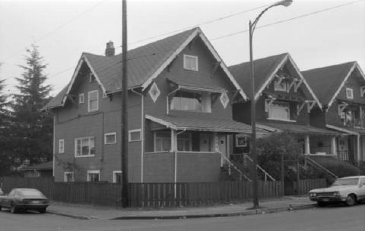 2104 MacDonald St 1985. Source: City of Vancouver Archives 791 0740_141