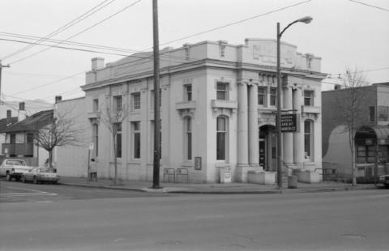 2199 W 4th Avenue c. 1986. Source: City of Vancouver Archives 791-0770