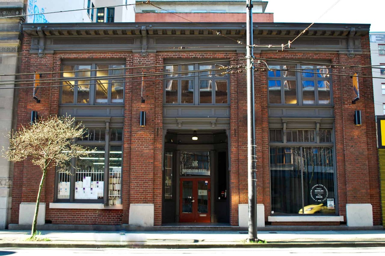 Western Canada Building at 414-420 W Pender Street. Credit: Marty Boechler