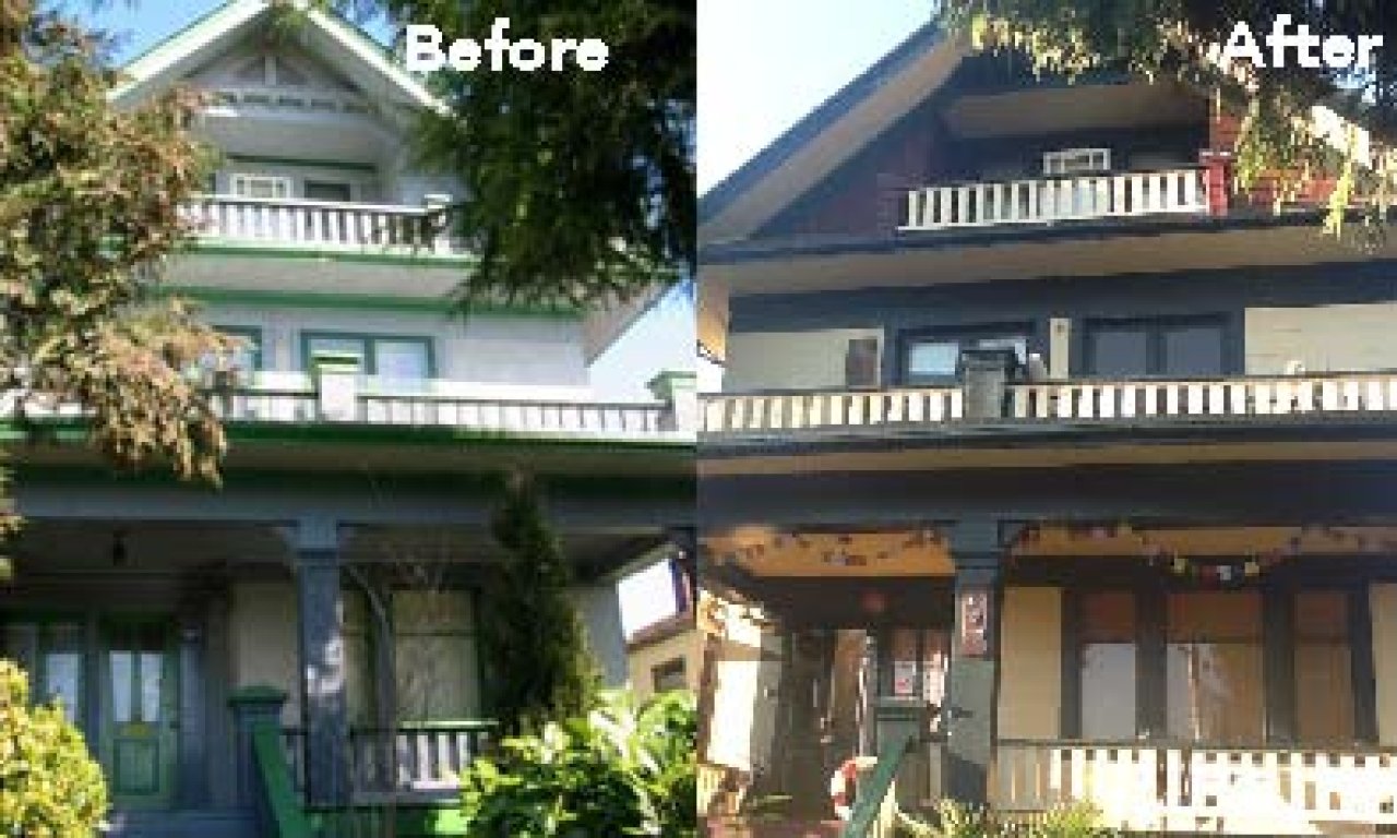 575 E 49th Avenue before and after True Colours.