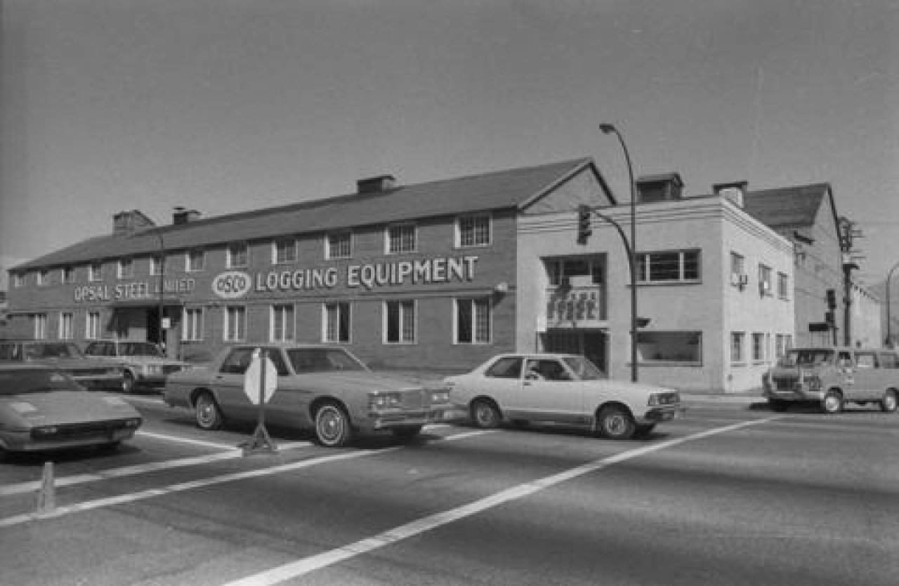 97 East 2nd Avenue C. 1985
Source: City of Vancouver Archives Item : CVA 790-0048 - 97 East 2nd Avenue